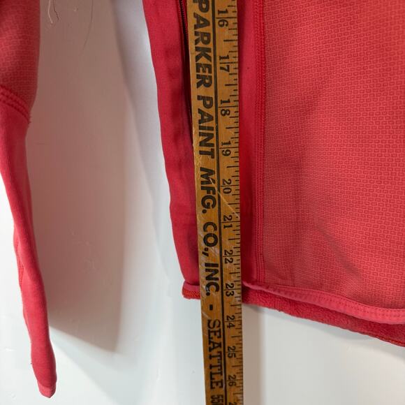 Patagonia Women's Piton Hybrid Hoody Full Zip Jacket Pink Small Fleece Outdoor - Picture 7 of 8
